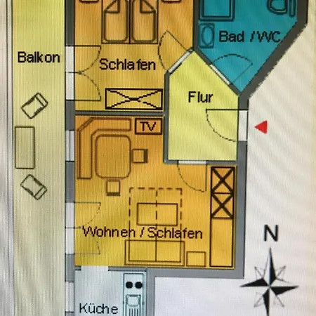 Haus Am Schmiedweg アパート *