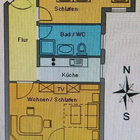 Haus Am Schmiedweg アパート