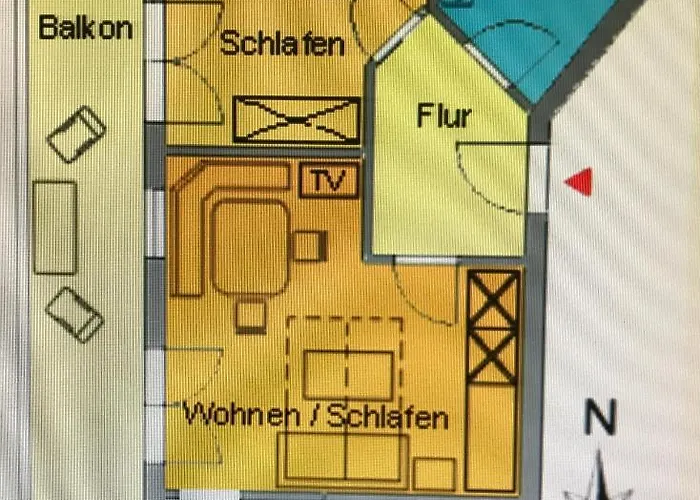 Haus Am Schmiedweg 아파트 *